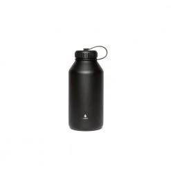 Ranger 64 oz. Black Powder Coated Stainless Steel Vacuum Growler by Manna – Premium Beer Growler for Optimal Freshness