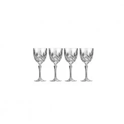 Marquis By Waterford Markham 12 oz. Wine Glass Set - Elegant White Wine Glasses (Set of 4)