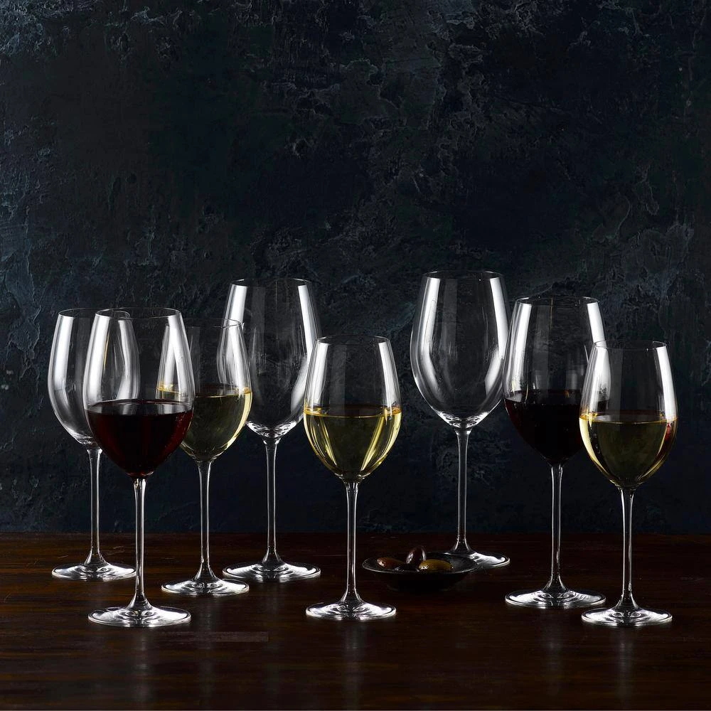 Marquis By Waterford Moments 12.8 fl.oz Crystal White Wine Glasses Set of 8 | Elegant & Durable 4 Marquis By Waterford Moments 12.8 fl.oz Crystal White Wine Glasses Set of 8 | Elegant & Durable - Image 4