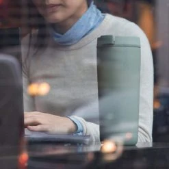 Thermos Guardian 18 oz. Matcha Green Stainless Steel Tumbler | Insulated Travel Mug -Drinkware Shop matcha green thermos drinking glasses sets ts1319gr4 31 1000