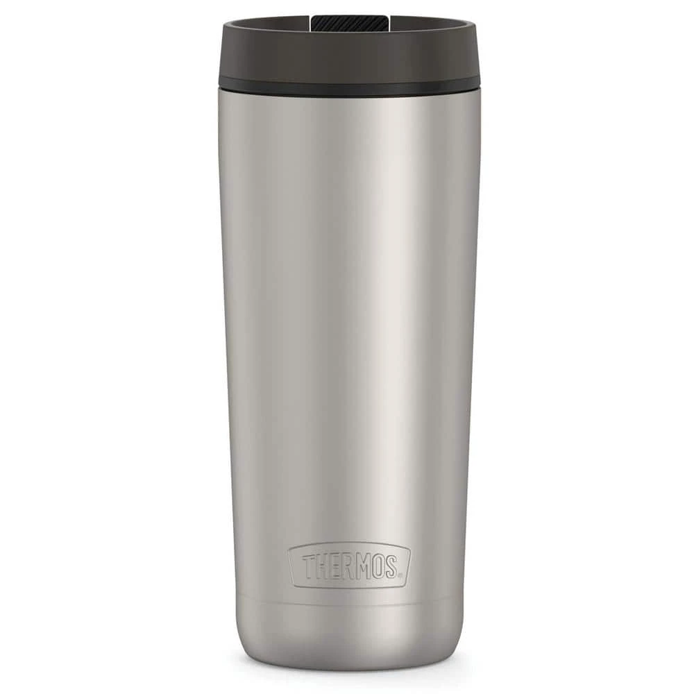 Thermos Guardian 18 oz. Matte Steel Stainless Steel Tumbler - Insulated, Durable, and Stylish 4 Thermos Guardian 18 oz. Matte Steel Stainless Steel Tumbler - Insulated, Durable, and Stylish - Image 4