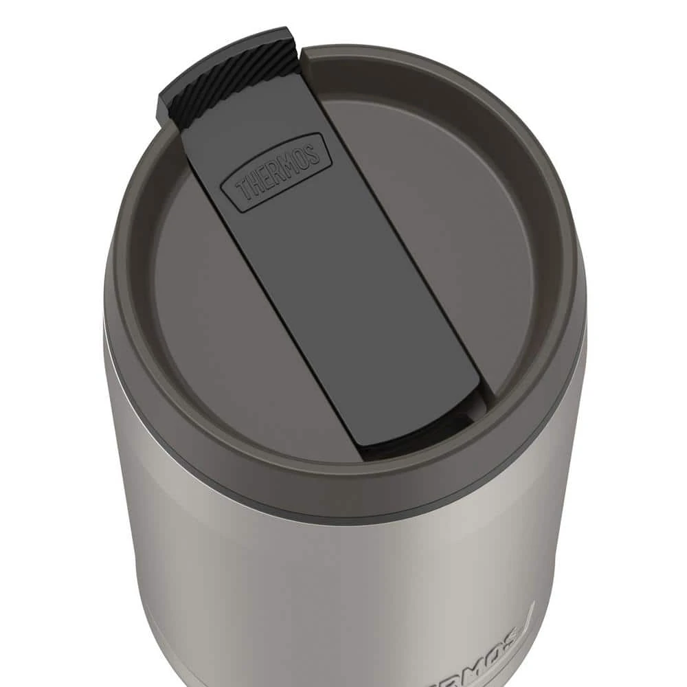 Thermos Guardian 18 oz. Matte Steel Stainless Steel Tumbler - Insulated, Durable, and Stylish 3 Thermos Guardian 18 oz. Matte Steel Stainless Steel Tumbler - Insulated, Durable, and Stylish - Image 3