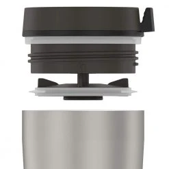 Thermos Guardian 18 oz. Matte Steel Stainless Steel Tumbler - Insulated, Durable, and Stylish 14 Thermos Guardian 18 oz. Matte Steel Stainless Steel Tumbler - Insulated, Durable, and Stylish -Drinkware Shop matte steel thermos drinking glasses sets ts1319ms4 fa 1000
