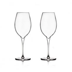Nambe Vie 20 oz. Pinot Grigio Glass (2-Pack) - Elegant White Wine Glasses