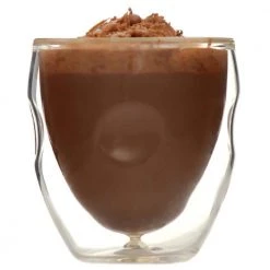 Ozeri Moderna Artisan Series Double Wall 2 oz. Beverage & Espresso Shot Glasses - Set of 2, Shatterproof, Heat & Cold Resistant -Drinkware Shop ozeri shot glasses dw020a 2 fa 1000