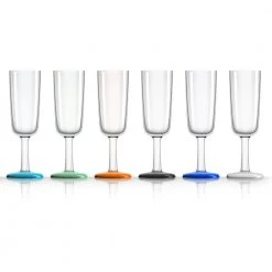 Marc Newson Non-slip Forever-Unbreakable 6 oz. Champagne Flute Tritan with Klein-blue Non-Slip Base (2-Pack) 11 Marc Newson Non-slip Forever-Unbreakable 6 oz. Champagne Flute Tritan with Klein-blue Non-Slip Base (2-Pack) -Drinkware Shop palm outdoor australia champagne glasses pm8332 1d 1000