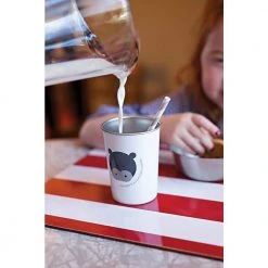 Stainless Steel Animal Cups Set of 4 - Panda, Hippo, Mouse, Bear, Multicolored by RED ROVER -Drinkware Shop red rover drinking glasses sets 20008 4f 1000