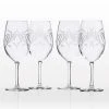 Olive Branch 18 oz. Clear All Purpose Wine Glass Set of 4 - Elegant & Versatile Glassware by Rolf Glass