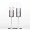 Wedding Cheers Formal 5.75 oz. Champagne Flutes (Set of 2) – Elegant Glassware by Rolf Glass