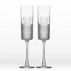 5.75 oz. Flute Wedding Cheers Romance Glass Set of 2 - Elegant Champagne Glasses by Rolf Glass