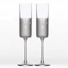 5.75 oz. Flute Wedding Cheers Romance Champagne Glasses (Set of 2) by Rolf Glass