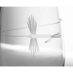 Rolf Glass Fly Fishing 17 fl.oz Stemless Wine Glasses Set (Set of 2) - Durable & Elegant -Drinkware Shop rolf glass stemless wine glasses 410333 s 2 4f 1000