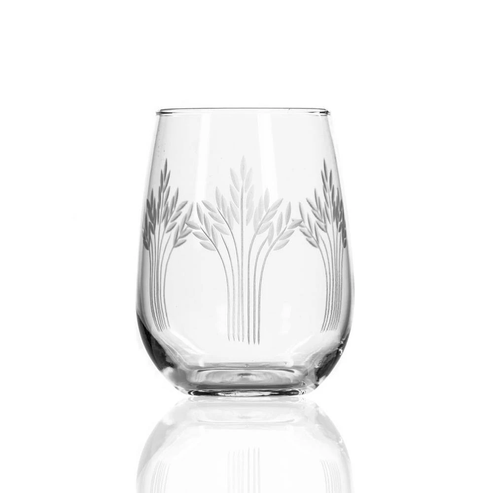 Rolf Glass Harvest 17 oz. Stemless Wine Glasses Set of 2 - Elegant & Durable 2 Rolf Glass Harvest 17 oz. Stemless Wine Glasses Set of 2 - Elegant & Durable - Image 2