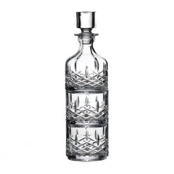 MARQUIS Crystal Glasses 11 oz. & Decanter 12 oz. Markham 3-Piece Set (Set of 2) - Elegant Cocktail Glassware