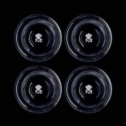 MasterPRO 1.69 oz. Shot Glasses - Set of 4 for Cocktails, Whiskey, and Spirits -Drinkware Shop shot glasses mpus60300 44 1000