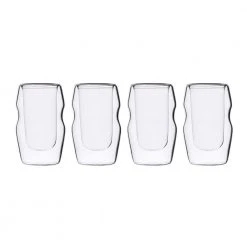 MasterPRO 1.69 oz. Shot Glasses - Set of 4 for Cocktails, Whiskey, and Spirits -Drinkware Shop shot glasses mpus60300 c3 1000