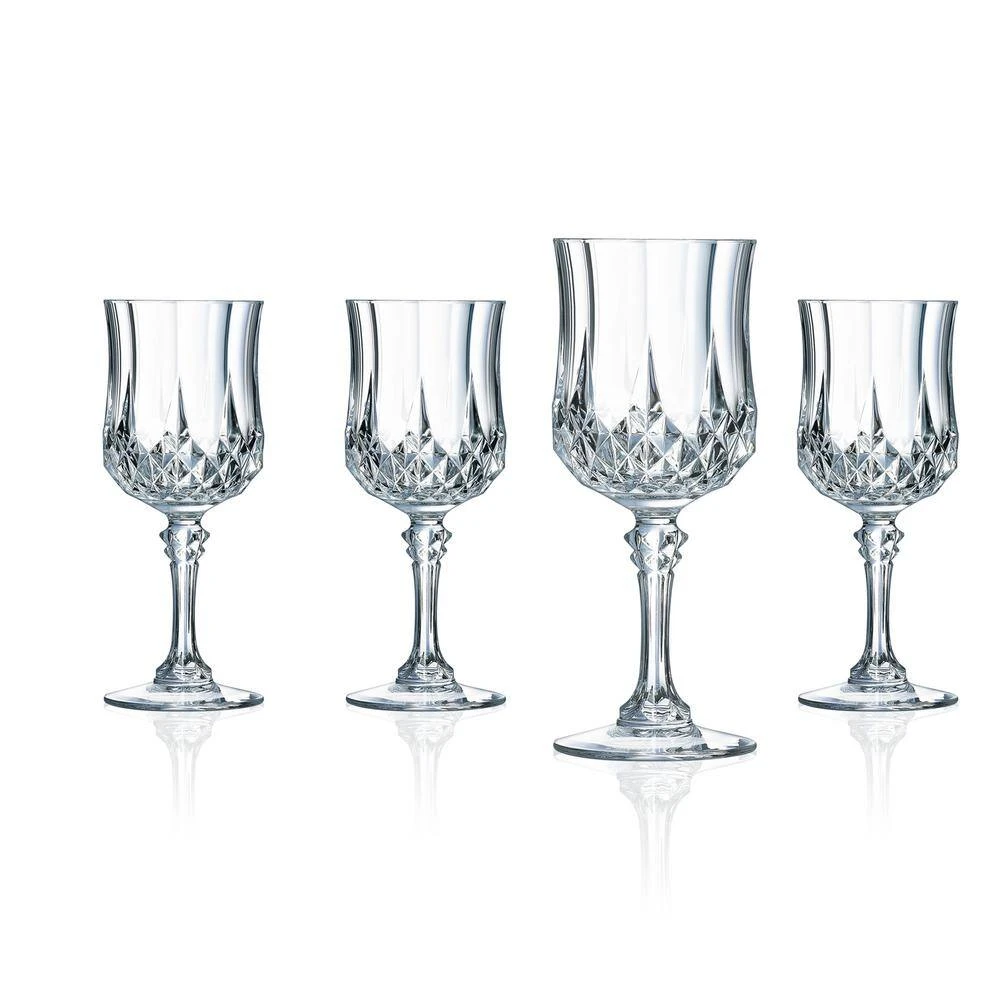 Unbranded 4-Piece Longchamp Cordial Set - Elegant Cocktail and Shot Glasses for Home Bar and Party 2 Unbranded 4-Piece Longchamp Cordial Set - Elegant Cocktail and Shot Glasses for Home Bar and Party - Image 2