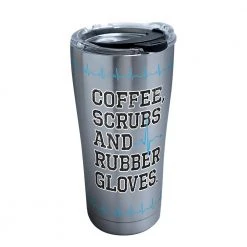 Tervis Coffee Scrubs Nurselife 20 oz. Stainless Steel Tumbler with Lid - Insulated, Durable, and Stylish