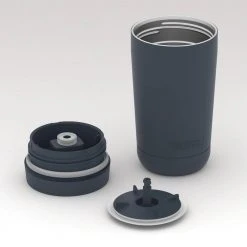 Thermos Guardian 12 oz. Slate Blue Stainless Steel Tumbler - Insulated Travel Mug 15 Thermos Guardian 12 oz. Slate Blue Stainless Steel Tumbler - Insulated Travel Mug -Drinkware Shop slate blue thermos drinking glasses sets ts1299db4 31 1000