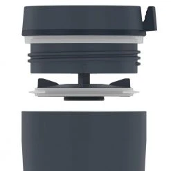 Thermos Guardian 12 oz. Slate Blue Stainless Steel Tumbler - Insulated Travel Mug 11 Thermos Guardian 12 oz. Slate Blue Stainless Steel Tumbler - Insulated Travel Mug -Drinkware Shop slate blue thermos drinking glasses sets ts1299db4 4f 1000