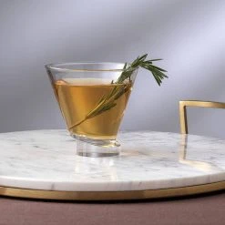 JoyJolt Aqua Vitae 8.6 oz. Round Martini Glasses Set of 2 - Elegant Cocktail Glasses -Drinkware Shop smooth joyjolt martini glasses aq10156 4f 1000