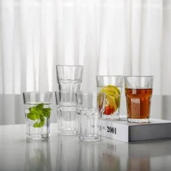 10 oz. Modern Crystal Soda Highball Glass Set of 6 - Elegant Cocktail Glasses by Amisglass 17 10 oz. Modern Crystal Soda Highball Glass Set of 6 - Elegant Cocktail Glasses by Amisglass -Drinkware Shop soda glass highball glasses ams hbg d01 31 1000