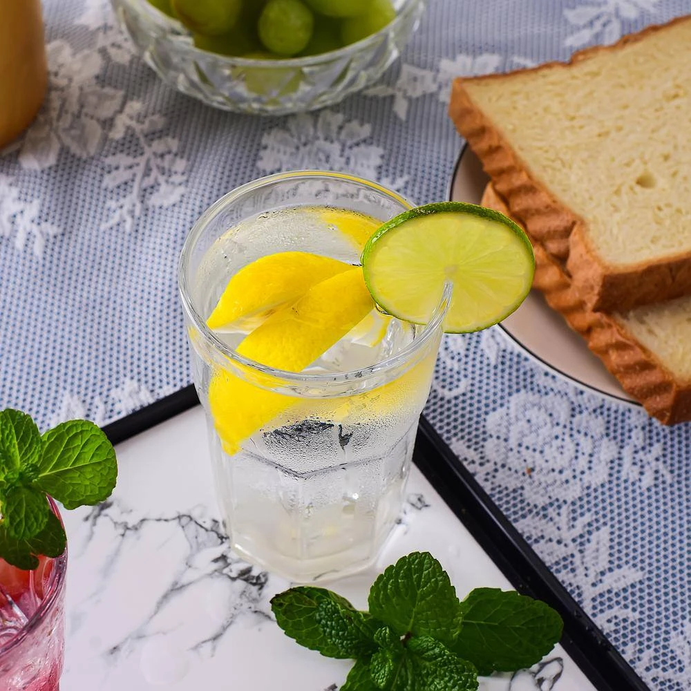 10 oz. Modern Crystal Soda Highball Glass Set of 6 - Elegant Cocktail Glasses by Amisglass 2 10 oz. Modern Crystal Soda Highball Glass Set of 6 - Elegant Cocktail Glasses by Amisglass - Image 2