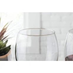 StyleWell 20.5 oz. Red Wine Glasses (Set of 4) - Elegant & Durable Crystal Glassware -Drinkware Shop stylewell red wine glasses p7774 66 1000