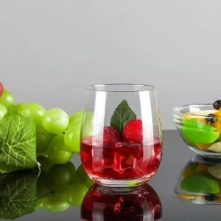 Elegant 15.5 oz. Lead-Free Crystal Beverage Glasses (Set of 6) by TABLE 12 -Drinkware Shop table 12 drinking glasses sets tgsm6r30 31 1000