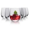 Elegant 15.5 oz. Lead-Free Crystal Beverage Glasses (Set of 6) by TABLE 12