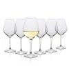 14.50 oz. Premium White Wine Glasses (Set of 6) by TABLE 12 - Elegant & Durable