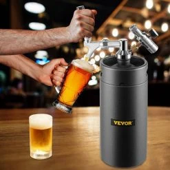 122 Oz. Mini Keg - 304 Stainless Steel Beer Growler with Dual Pressure Tap System & CO2 Regulator, Black - VEVOR 15 122 Oz. Mini Keg - 304 Stainless Steel Beer Growler with Dual Pressure Tap System & CO2 Regulator, Black - VEVOR -Drinkware Shop vevor beer growlers pjfpqhs4labqd2wsdv0 31 1000