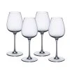 Villeroy & Boch Purismo 19.25 oz. Lead Free Crystal Red Wine Glass (4-Pack) - Elegant & Durable
