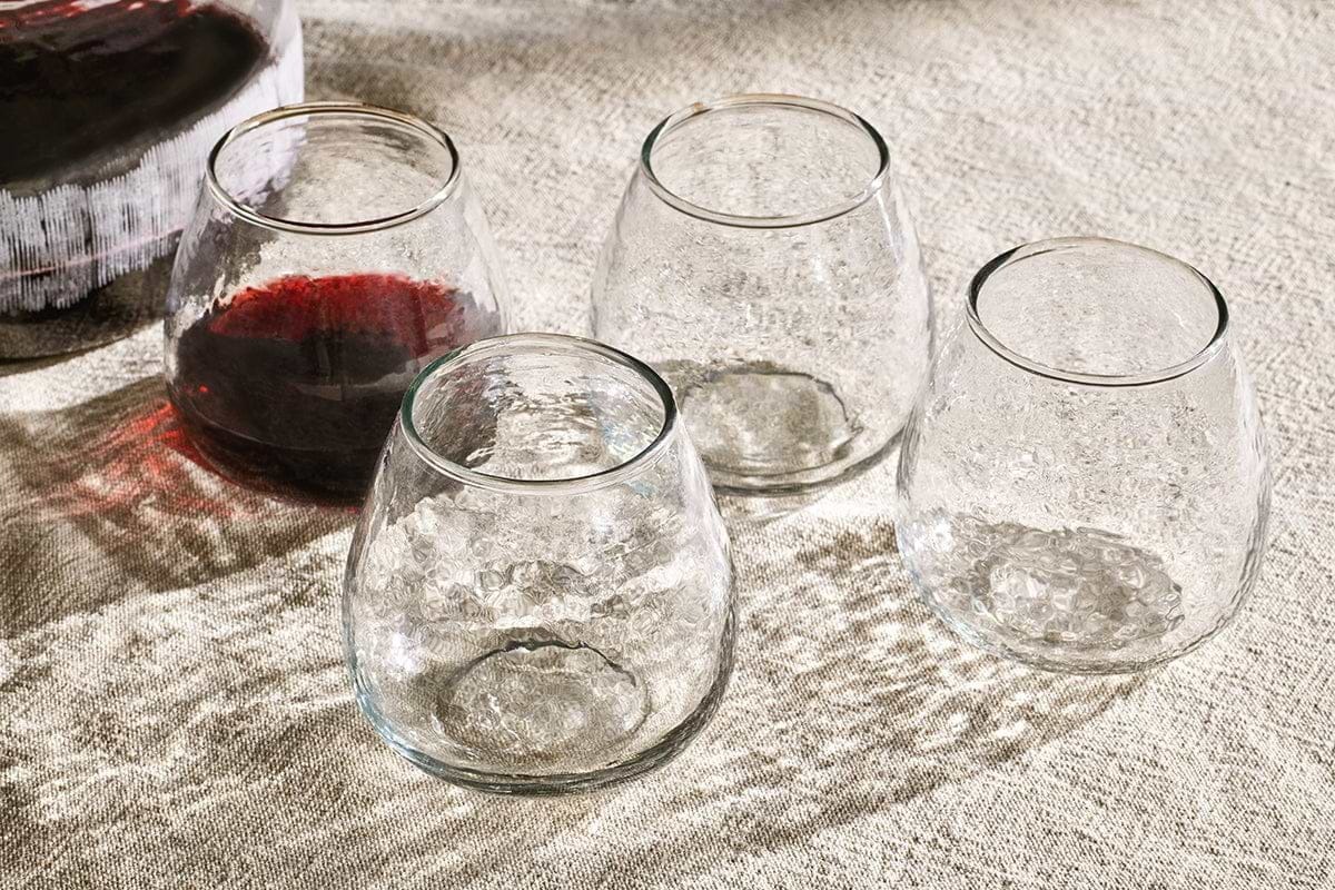 Drinkware Shop -Drinkware Shop Sarda Stemless Wine Glass Set of